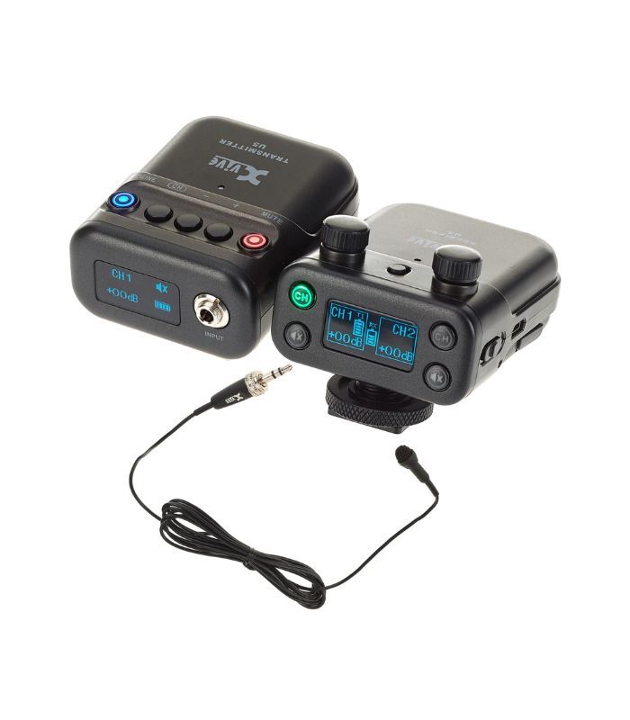 Xvive - U5 Single Channel Lavalier Microphones Wireless System for DSLR Cams - Image 6