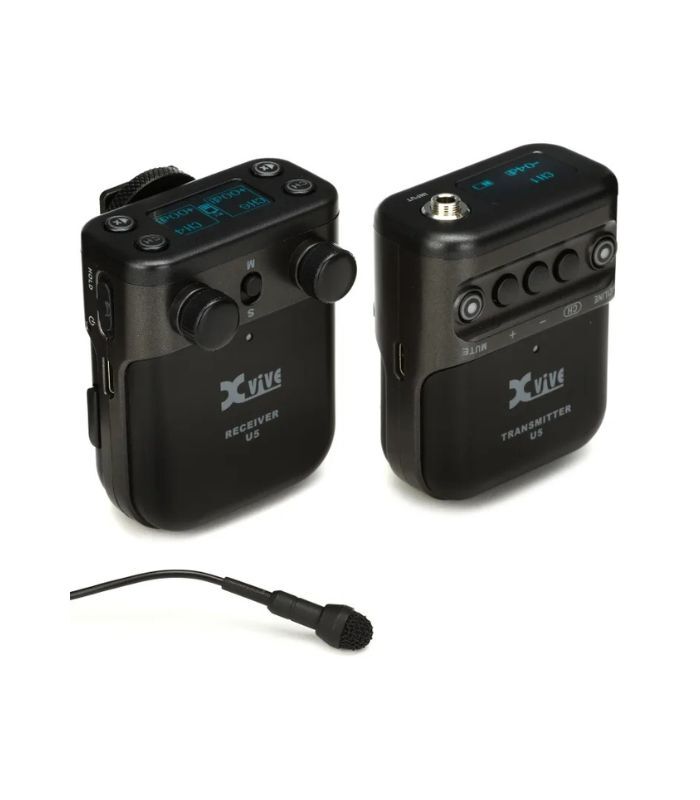 Xvive - U5 Single Channel Lavalier Microphones Wireless System for DSLR Cams - Image 7