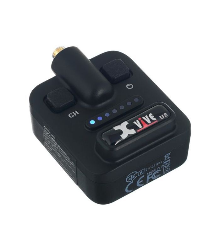 Xvive - U8 Acoustic Guitar Wireless System With Clip-on Supercardioid Condenser Microphone (Travel Case Included) - Image 5