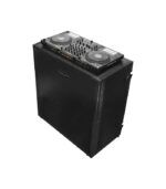 ODYSSEY Black Label 54″ Wide x 37″ Tall Black DJ Fold-out Table Stand - Image 3