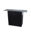 ODYSSEY Black Label 54″ Wide x 37″ Tall Black DJ Fold-out Table Stand