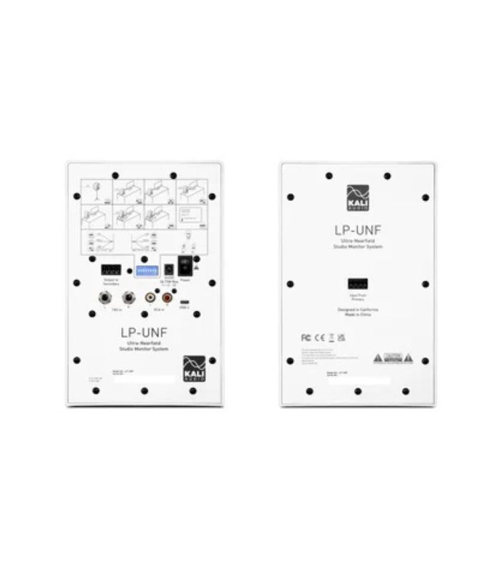Kali Audio LP-UNF Powered Studio Monitors (Pair) - White - Image 7