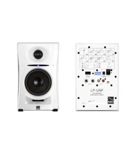 Kali Audio LP-UNF Powered Studio Monitors (Pair) - White - Image 1