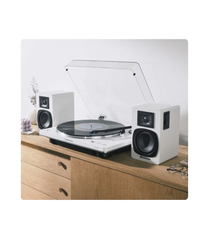 Audio-Technica AT-SP3XWH Powered Bookshelf - Image 5