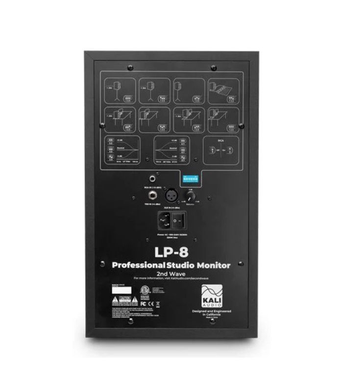 Kali LP8 V.2 Powered Studio Monitor - Black - Image 3