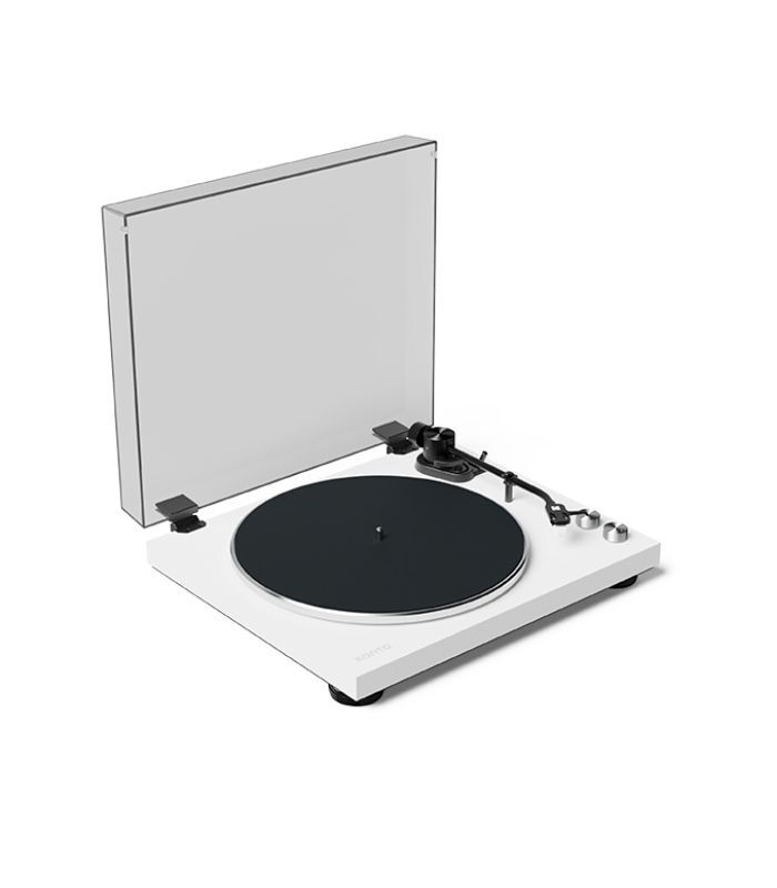 Kanto Audio - OBI3 Turntable with Bluetooth 5.3, Preamp, and Pitch Control - Matte White - Image 1
