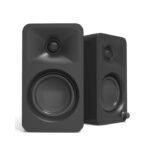 Kanto Audio - ORA 100W Powered Reference Desktop Speakers with USB-C Input and Bluetooth - Black, Pair