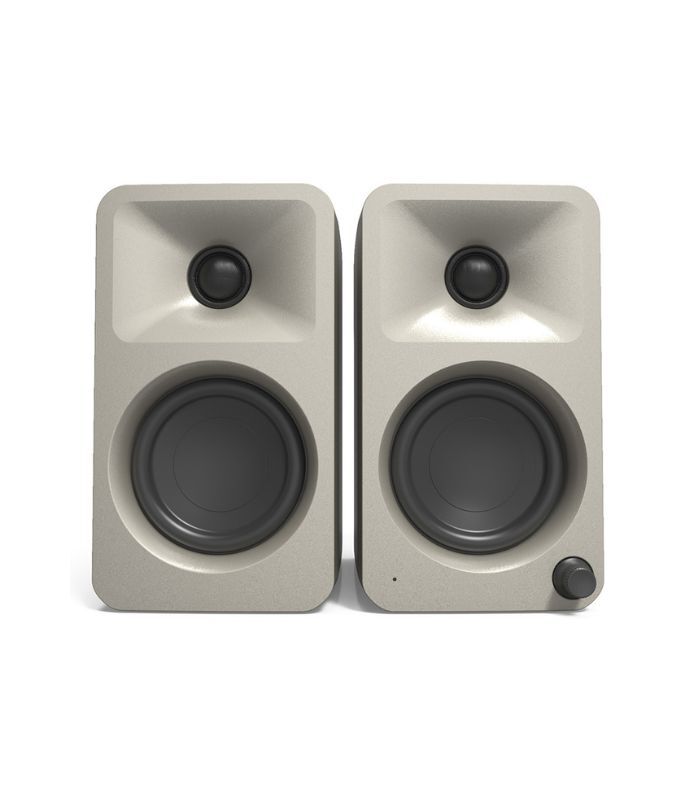 Kanto Audio - ORA 100W Powered Reference Desktop Speakers with USB-C Input and Bluetooth - Moon, Pair - Image 3