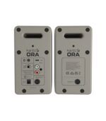 Kanto Audio - ORA 100W Powered Reference Desktop Speakers with USB-C Input and Bluetooth - Moon, Pair - Image 2