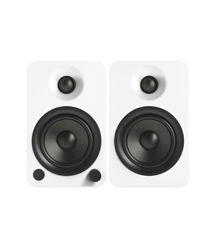 Kanto Audio - ORA 100W Powered Reference Desktop Speakers with USB-C Input and Bluetooth - White, Pair - Image 2
