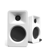 Kanto Audio - ORA 100W Powered Reference Desktop Speakers with USB-C Input and Bluetooth - White, Pair