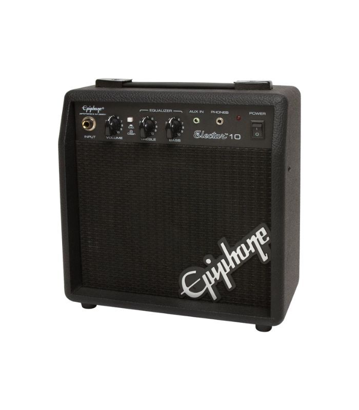 Epiphone - PPEG-EGL1EBCH1 Les Paul Player Pack Electric Guitar - Ebony - Image 6