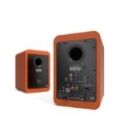 Kanto Audio - REN 200W Powered Bookshelf Speakers with HDMI ARC, USB-C, and Bluetooth 5.3 - Matte Orange, Pair - Image 3