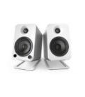 Kanto Audio - S4W Angled Desktop Speaker Stands for Midsize Speakers - White, Pair - Image 2
