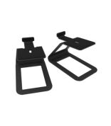 Kanto Audio - SE4 Elevated Desktop Speaker Stands for Midsize Speakers - Black, Pair