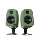 Kanto Audio - SU2 Rear-Mounted Desktop Speaker Stands for Small Speakers - Black, Pair - Image 2