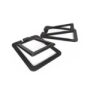 Kanto Audio - S2 Angled Desktop Speaker Stands for Small Speakers - Black, Pair