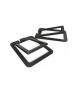 Kanto Audio - S2 Angled Desktop Speaker Stands for Small Speakers - Black, Pair