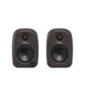 Kanto Audio - UKI 100W Desktop Speakers with Bluetooth, USB-C, Headphone out – Pumice (Speckled Brown), Pair - Image 3
