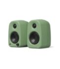 Kanto Audio - UKI 100W Desktop Speakers with Bluetooth, USB-C, Headphone out – Sage (Matte Green) Pair
