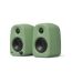 Kanto Audio - UKI 100W Desktop Speakers with Bluetooth, USB-C, Headphone out – Sage (Matte Green) Pair