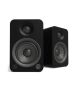 Kanto Audio - YU4 140W Powered Bookshelf Speakers with Bluetooth and Phono Preamp - Matte Black, Pair