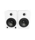 Kanto Audio - YU6 200W Powered Bookshelf Speakers with Bluetooth and Phono Preamp - Matte White, Pair - Image 2