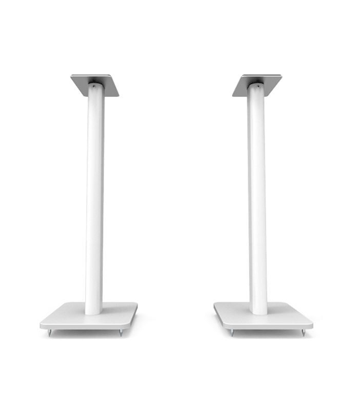 Kanto Audio - SP26PLW 26" Bookshelf Speaker Swiveling Floor Stands - White, Pair - Image 1