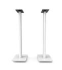 Kanto Audio - SP32PLW 32" Bookshelf Speaker Swiveling Floor Stands - White, Pair