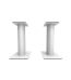 Kanto Audio - SP9W 9" Universal Desktop Speaker Stands with Cable Management - White, Pair