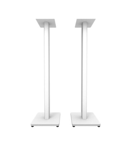 Kanto Audio - ST34W 34" Universal Bookshelf Speaker Floor Stand - White, Pair - Image 1