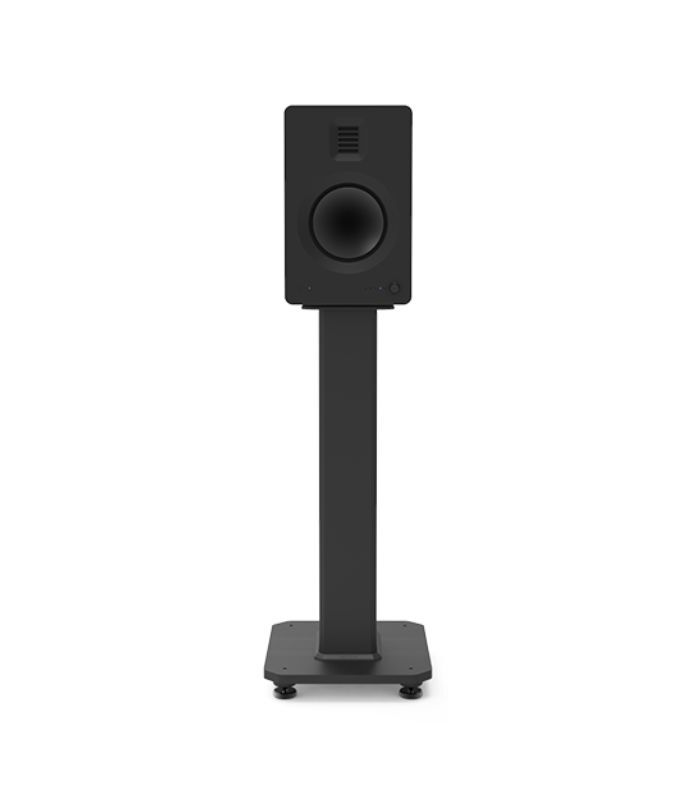 Kanto Audio - SX22 22" Fillable Speaker Stands with Isolation Feet and Fillable Channel - Black, Pair - Image 2