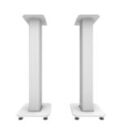 Kanto Audio - SX34W 34" Fillable Speaker Stands with Isolation Feet and Fillable Channel - White, Pair