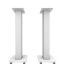 Kanto Audio - SX34W 34" Fillable Speaker Stands with Isolation Feet and Fillable Channel - White, Pair