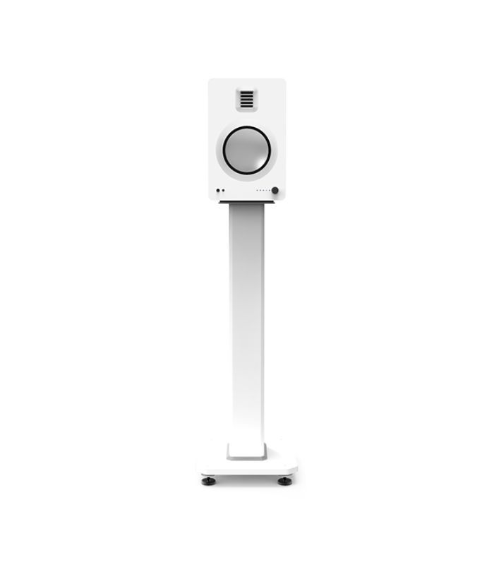 Kanto Audio - SX34W 34" Fillable Speaker Stands with Isolation Feet and Fillable Channel - White, Pair - Image 2