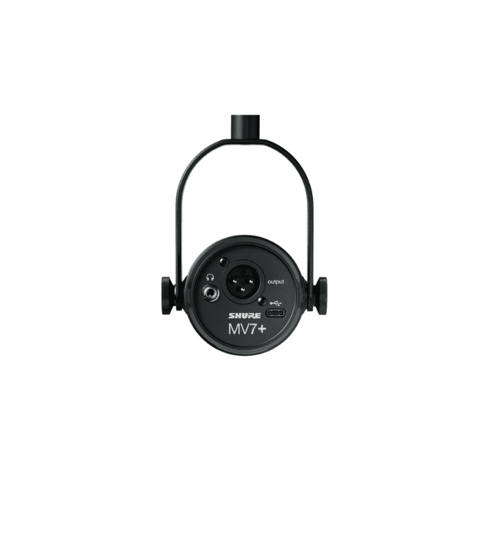 MV7+ Podcast Microphone is a dynamic microphone built for discerning podcasters, streamers and musicians