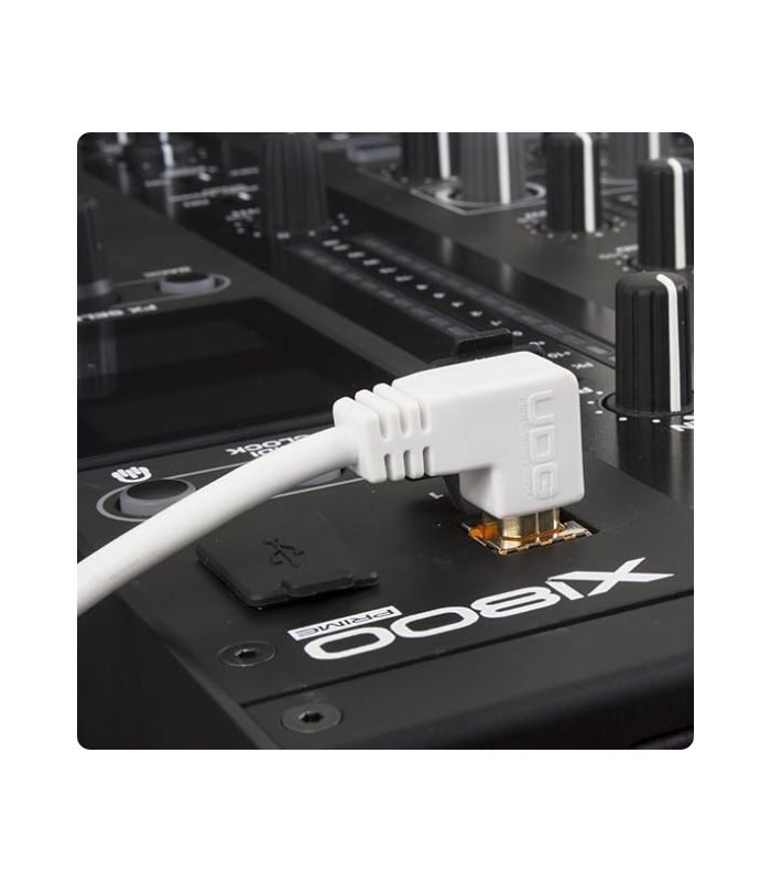 UDG - U95005WH UDG Ultimate Audio Cable USB 2.0 A-B White Angled 2m - Image 5
