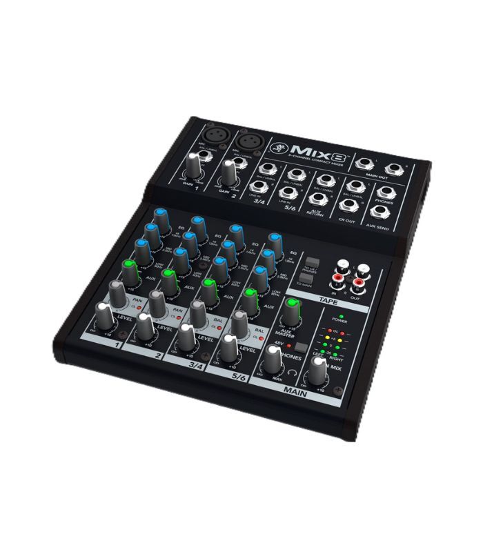 Mackie - Mix8 Compact 8 Channel Mixer - Image 2