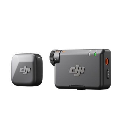 DJI Mic Mini (1TX+1RX), Ultralight, Detail-Rich Audio, Noise Cancelling, Automatic Limiting, Wireless Mic for Camera/iPhone/Android, Vlog, 400m Transmission, UAE Version, Official Warranty Support
