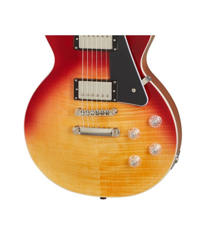 Epiphone - EILMFOMFNH1 Les Paul Modern Figured Guitar - Magma Orange Fade - Image 4